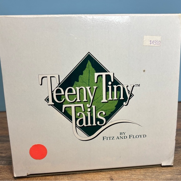 Fitz & Floyd Tulip Ferris Wheel teeny Tiny Tails Animal Music Box 1998 Excellent - Picture 10 of 12